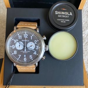✅ SOLD ✅ Shinola The Runwell Chrono 47mm - Unisex